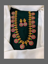 Jadau Lakshmi Nakshi Bottu mala - KH00191